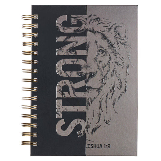 Journal Wire Bound - Be Strong Josh. 1:9